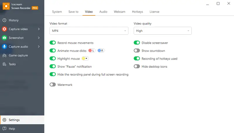 Icecream Screen Recorder 1